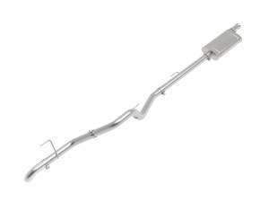 aFe Power - 49-48088 | AFE Power Apollo GT Series 2-1/2 IN 409 Stainless Steel Cat-Back Hi-Tuck Exhaust System (2020-2024 Gladiator JT V6-3.6L) - Image 1