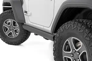 Rough Country - PSR61030 | Rough Country Power Retractable Running Boards With LED Lights (2018-2024 Wrangler JL 4WD | 2 Door) - Image 2