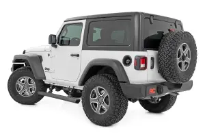 Rough Country - PSR61030 | Rough Country Power Retractable Running Boards With LED Lights (2018-2024 Wrangler JL 4WD | 2 Door) - Image 3