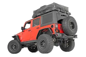 Rough Country - 90800 | Rough Country Heavy Duty Rock Sliders (2007-2018 Wrangler JK Unlimited 4WD | 4 Door) - Image 4