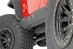 Rough Country - 90800 | Rough Country Heavy Duty Rock Sliders (2007-2018 Wrangler JK Unlimited 4WD | 4 Door) - Image 5