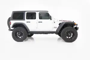 Rough Country - 90801 | Rough Country Heavy Duty Rock Sliders (2021-2024 Wrangler JL Unlimited 4WD | 4 Door) - Image 4