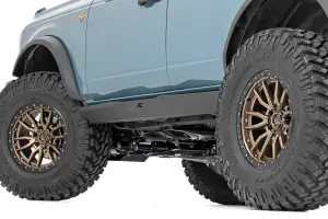 Rough Country - 90803 | Rough Country Heavy Duty Rock Sliders (2021-2024 Bronco 4WD | 4 Door) - Image 6