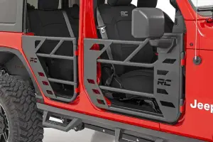 Rough Country - 10617 | Rough Country Tube Doors | Front (2018-2024 Wrangle JL 4WD | 2020-2024 Gladiator JT 4WD) - Image 3