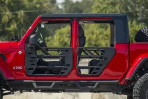 Rough Country - 10617 | Rough Country Tube Doors | Front (2018-2024 Wrangle JL 4WD | 2020-2024 Gladiator JT 4WD) - Image 9