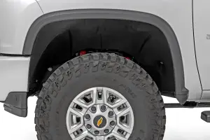 Rough Country - 13004 | Rough Country Mud Flap Delete For Chevrolet Silverado 2500 HD / 3500 HD 2WD/4WD (2020-2025) - Image 8