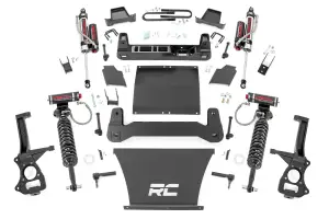 110350 | Rough Country 4 Inch Lift Kit For Chevrolet Silverado / GMC Sierra 1500 (2025-2025) | 5.3L V8 or 6.2L V8, Vertex Coilovers With Vertex Shocks