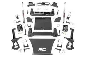 110030 | Rough Country 6 Inch Lift Kit For Chevrolet Silverado 1500 (2025-2025) | 5.3L V8 or 6.2L V8, Strut Spacers With N3 Rear Shocks