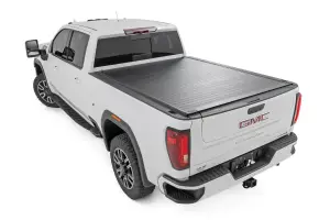 Rough Country - 50120651 | Rough Country Hard Roll Up Bed Cover For Chevrolet Silverado / GMC Sierra 2500 HD/3500 HD (2020-2025) | 6' 9" Bed - Image 2