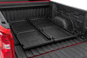 Rough Country - 10209 | Rough Country Truck Bed Cargo Storage Tray Easy Access For Most Chevrolet / Ford / GMC / NIssan / Ram / Toyota Pickup Trucks | Long Bed Storage Tray - Image 2