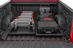 Rough Country - 10209 | Rough Country Truck Bed Cargo Storage Tray Easy Access For Most Chevrolet / Ford / GMC / NIssan / Ram / Toyota Pickup Trucks | Long Bed Storage Tray - Image 12