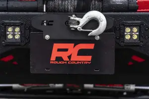 Rough Country - RS124 | Rough Country Hawse Fairleads Quick Release License Plate Mount - Image 2