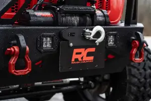 Rough Country - RS124 | Rough Country Hawse Fairleads Quick Release License Plate Mount - Image 3