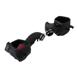 S&B Filters - CAI-75-5200 | S&B Filter JLT Cold Air Intake (2024 Mustang GT 5.0L - No Tune Required) Cotton Cleanable Red - Image 1