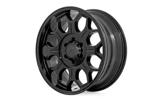 Rough Country - 77200912 | Rough Country 77 Series Wheel | One-Piece / Semi Gloss Black / 20x9 / 6x5.5 / 0mm - Image 2