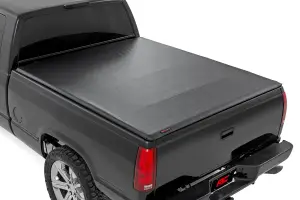 42288650 | Rough Country Soft Roll Up Bed Cover For Chevrolet Silverado / GMC Sierra 1500 2WD/4WD (1988-2007) | 6' 7" Bed