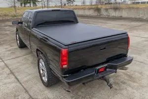 Rough Country - 42288650 | Rough Country Soft Roll Up Bed Cover For Chevrolet Silverado / GMC Sierra 1500 2WD/4WD (1988-2007) | 6' 7" Bed - Image 7