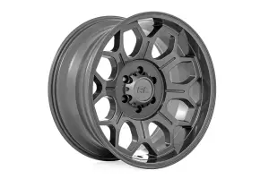 Rough Country - 77201812G | Rough Country 77 Series Wheel | One-Piece / Gunmetal Gray / 20x9 / 6x5.5 / +18mm - Image 3