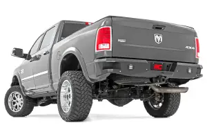 Rough Country - 10786B | Rough Country Rear Bumper With Black Series LED Flush Mount Lights For Ram 2500/3500 2WD/4WD (2010-2024) - Image 5