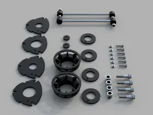 Traxda - 101080 | Traxda 1.5 Inch Front / 1.5 Inch Rear Suspension Lift Kit (2021-2024 Ford Bronco Sport, Maverick) - Image 1