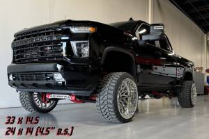 McGaughys Suspension Parts - 52452 | McGaughys 4 Inch Lift Kit With M84 Controlled Shocks For GMC Sierra 2500 2WD/4WD (2020-2025) | Gas & Diesel - Image 2