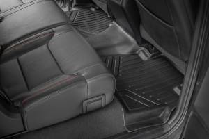 Rough Country - M-71770 | Rough Country Floor Mats For Toyota Tundra 2WD/4WD (2014-2021) | Front & Second Row, CrewMax Cab - Image 2