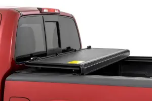 Rough Country - 47520501B | Rough Country Hard Low Profile Bed Cover Nissan Frontier (2005-2021) 5' Bed, Utili-Track Cargo System - Image 2