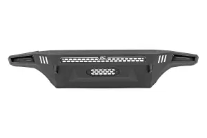 10914 | Rough Country High Clearance Front Bumper For Toyota Tundra 2/WD/4WD (2014-2021) | With LED Block Off Plates (No Lights)