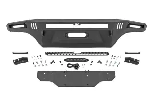 Rough Country - 10914 | Rough Country High Clearance Front Bumper For Toyota Tundra 2/WD/4WD (2014-2021) | With LED Block Off Plates (No Lights) - Image 3