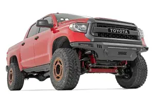 Rough Country - 10914 | Rough Country High Clearance Front Bumper For Toyota Tundra 2/WD/4WD (2014-2021) | With LED Block Off Plates (No Lights) - Image 4