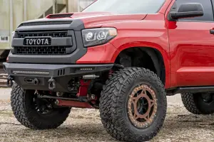 Rough Country - 10914 | Rough Country High Clearance Front Bumper For Toyota Tundra 2/WD/4WD (2014-2021) | With LED Block Off Plates (No Lights) - Image 12