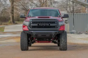 Rough Country - 10915 | Rough Country High Clearance Front Bumper For Toyota Tundra 2/WD/4WD (2014-2021) | With LED Block Off Plates (6 Inch And 30 Inch Light Bar) - Image 8