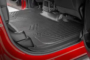 Rough Country - M-31422 | Rough Country Floor Mats For Ram 1500 (2019-2024) / 1500 TRX (2021-2024) | Front & Rear Row, Front Bucket Seats, Crew Cab, With Factory Under Seat Storage - Image 4