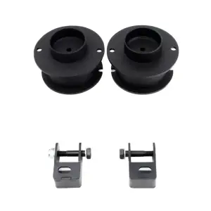 LK-320-D | 2.5 Inch Front Leveling Kit (Steel) With Shock Relocation Brackets Ram 2500 / 3500 4WD (2014-2022)