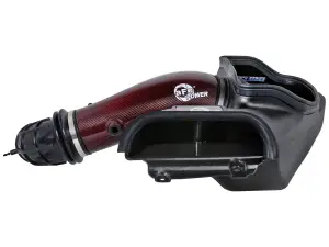 aFe Power - 57-10030KR | AFE Power Track Series Red Kevlar Carbon Fiber Cold Air Intake System With Black Pro 5R Filter For Ford F-150 Raptor R V8 5.2L (2023-2024) - Image 4