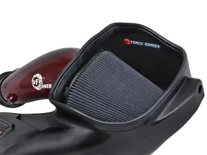 aFe Power - 57-10030KR | AFE Power Track Series Red Kevlar Carbon Fiber Cold Air Intake System With Black Pro 5R Filter For Ford F-150 Raptor R V8 5.2L (2023-2024) - Image 7