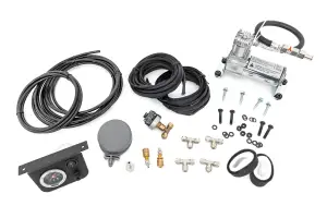 Rough Country - 10034C | Rough Country Air Spring Kit | Stock Height with Onboard Air Compressor (2020-2025 Silverado, Sierra 2500 HD, 3500 HD 2WD/4WD) - Image 2