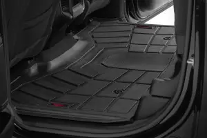 Rough Country - SM31630 | Rough Country Sure Fit Floor Mats For Ram 1500 (2025-2025) | Front & Second Row, Crew Cab - Image 3