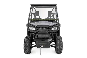 Rough Country - 98122220 | Rough Country Scratch Resistant Full Windshield For Honda Pioneer 520 (2022-2022) - Image 2