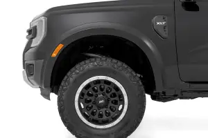 Rough Country - S-F12401 | Rough Country Sport Fender Flares For Ford Ranger 2WD/4WD (2024-2024) | Flat Black - Image 5