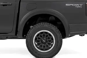 Rough Country - S-F12401 | Rough Country Sport Fender Flares For Ford Ranger 2WD/4WD (2024-2024) | Flat Black - Image 6