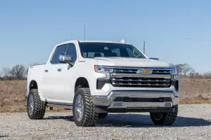 Rough Country - 110440 | Rough Country 3.5 Inch Lift Kit For Chevy Silverado 1500 (2025-2025) | Aluminum Finish, M1 Struts With M1 Rear Shocks - Image 2