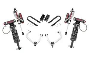 110450 | Rough Country 3.5 Inch Lift Kit For Chevy Silverado 1500 (2025-2025) | Aluminum Finish, Vertex Coilovers With Vertex Shocks