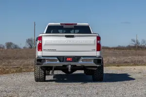 Rough Country - 110430RED | Rough Country 3.5 Inch Lift Kit For Chevy Silverado 1500 (2025-2025) | Red Finish, Strut Spacers With N3 Rear Shocks - Image 5