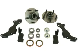 11529595 | Ridetech Front Brake Retention Kit For Chevrolet Corvette (1963-1982) | ONLY To Be Use With TruTurn System 