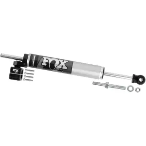 ST106 | Apex Chassis Front Steering Stabilizer Fox Performance Series 2.0 Stabilizer Through Shaft (TS) For Jeep Wrangler JK (2007-2018)