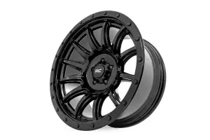 Rough Country - 90201811B | Rough Country 90 Series Wheel | One-Piece / Gloss Black / 20x10 / 8x170 / -19mm - Image 2