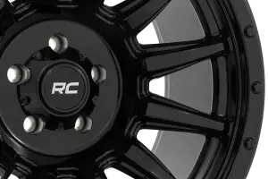 Rough Country - 90180912B | Rough Country 90 Series Wheel | One-Piece / Gloss Black / 18x9 / 6x5.5 / 0mm - Image 5