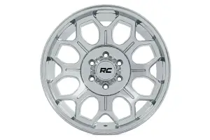 77224411 | Rough Country 77 Series Wheel | One-Piece / Chrome / 22x12 / 8x170 / -44mm