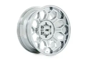 Rough Country - 77224412 | Rough Country 77 Series Wheel | One-Piece / Chrome / 22x12 / 6x5.5 / -44mm - Image 5